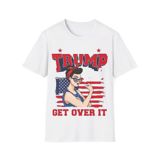 Trump get over it Unisex Softstyle T-Shirt