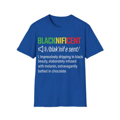 Blacknificent Unisex Softstyle T-Shirt