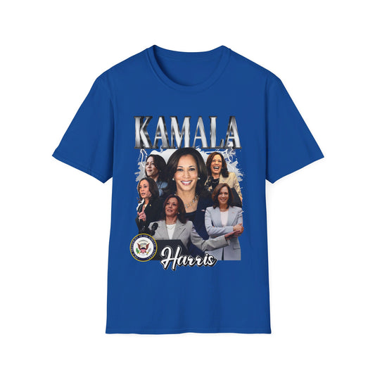 Kamala Collage Unisex Softstyle T-Shirt