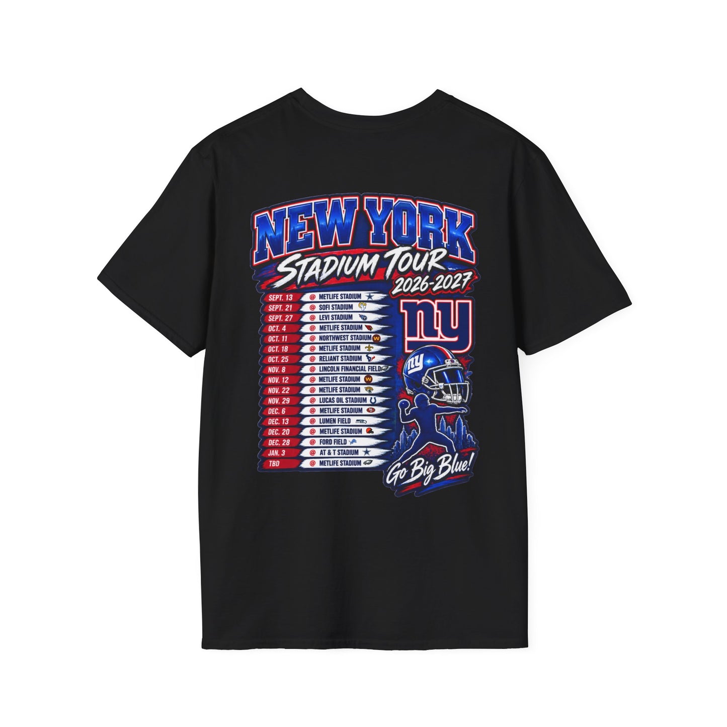 NYG Stadium Tour Unisex Softstyle T-Shirt