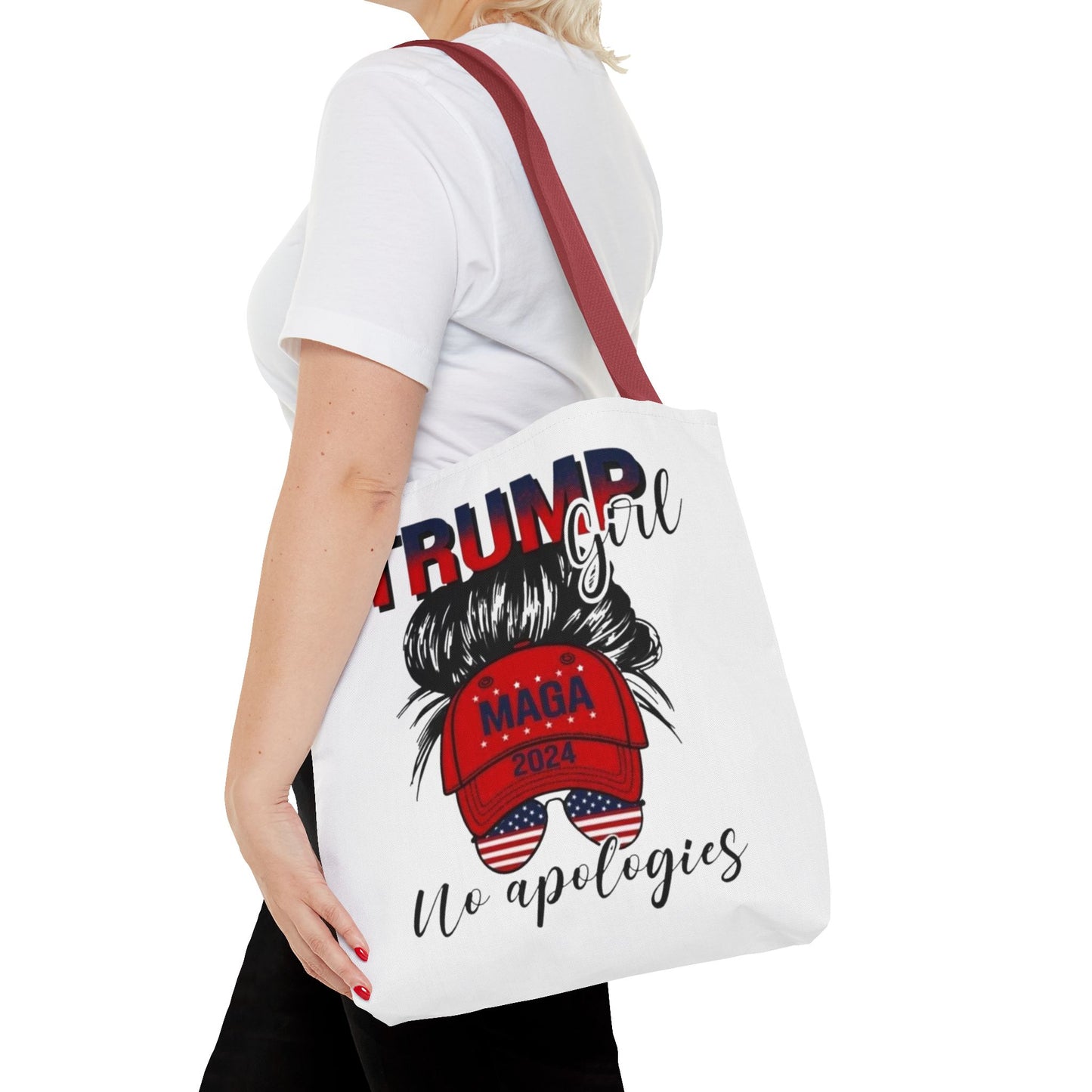 Trump Girl Tote Bag (AOP)