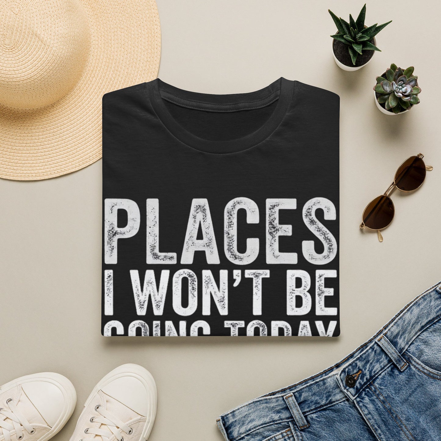 Places I won't be going Unisex Softstyle T-Shirt