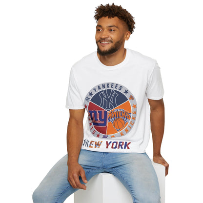 Sports Collage Unisex Softstyle T-Shirt