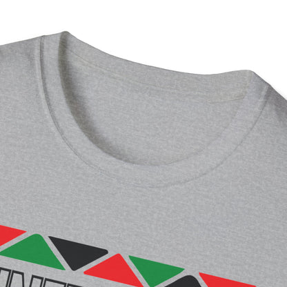 Juneteenth with fist Unisex Softstyle T-Shirt