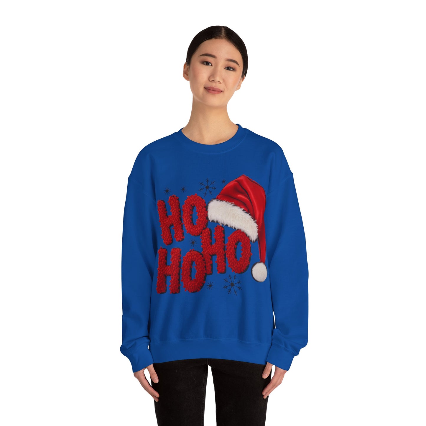 Ho Ho Ho Unisex Heavy Blend™ Crewneck Sweatshirt