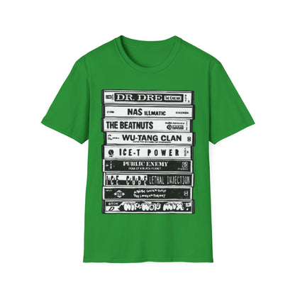 90's rap cassette Unisex Softstyle T-Shirt