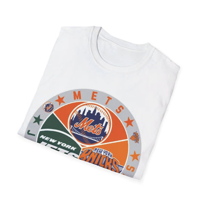 Sports teams nym nyk nyj Unisex Softstyle T-Shirt