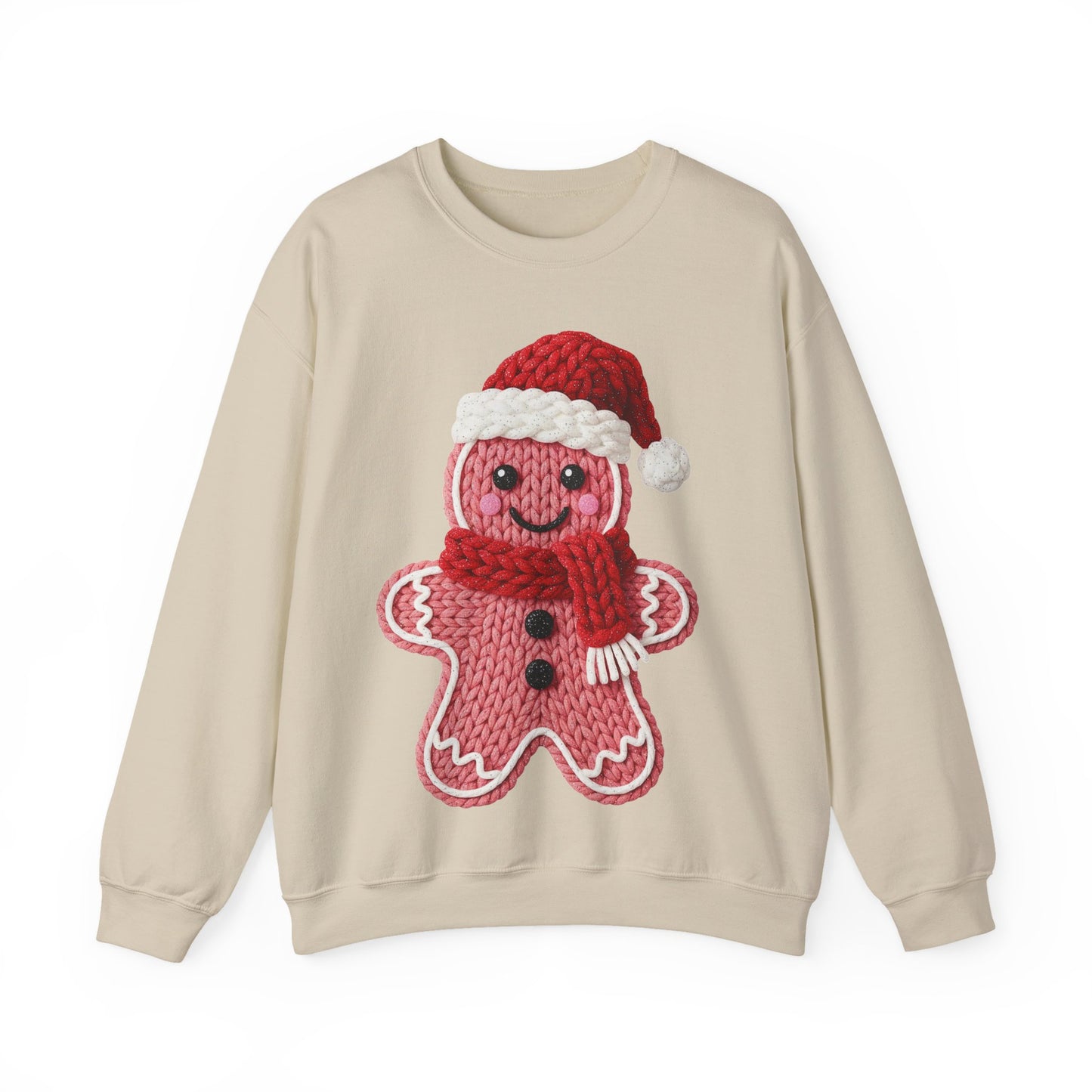 Yarn Gingerbread Unisex Heavy Blend™ Crewneck Sweatshirt