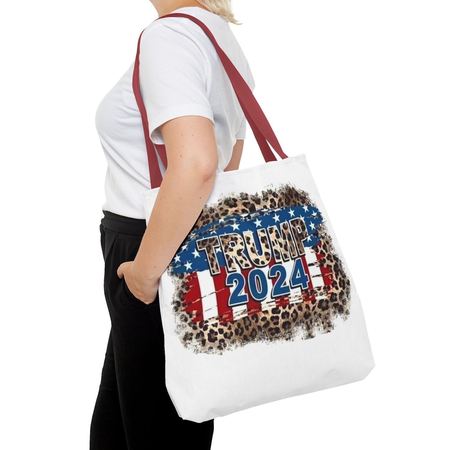 Trump 2024 Tote Bag (AOP)