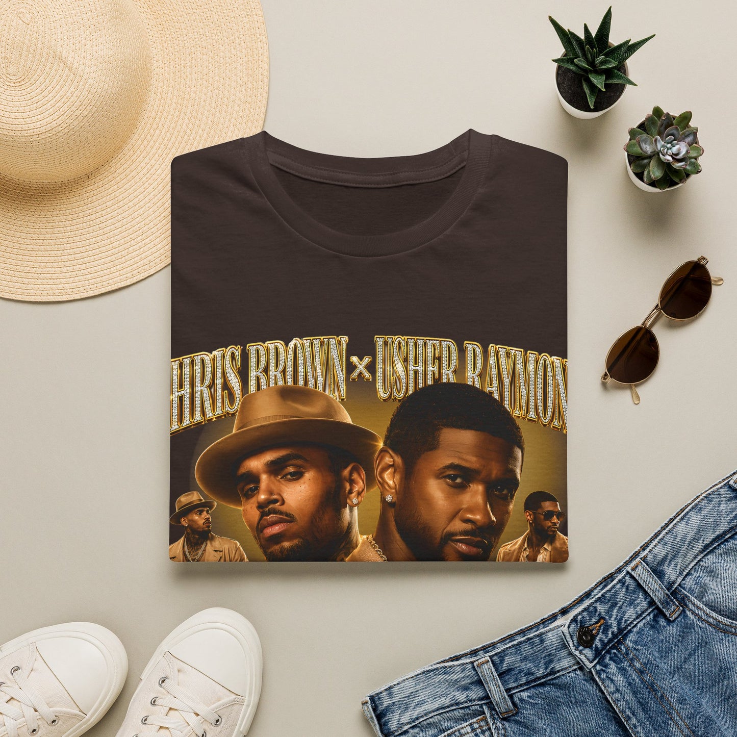 The Goats Chris and Usher Unisex Softstyle T-Shirt