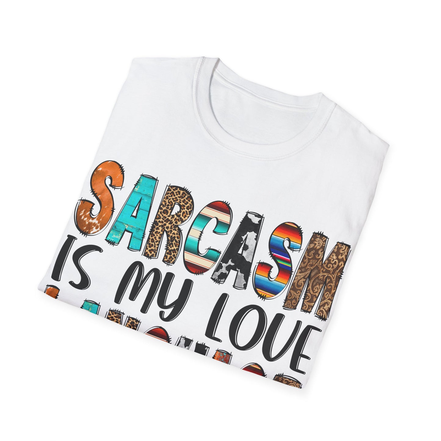 Sarcasm Unisex Softstyle T-Shirt