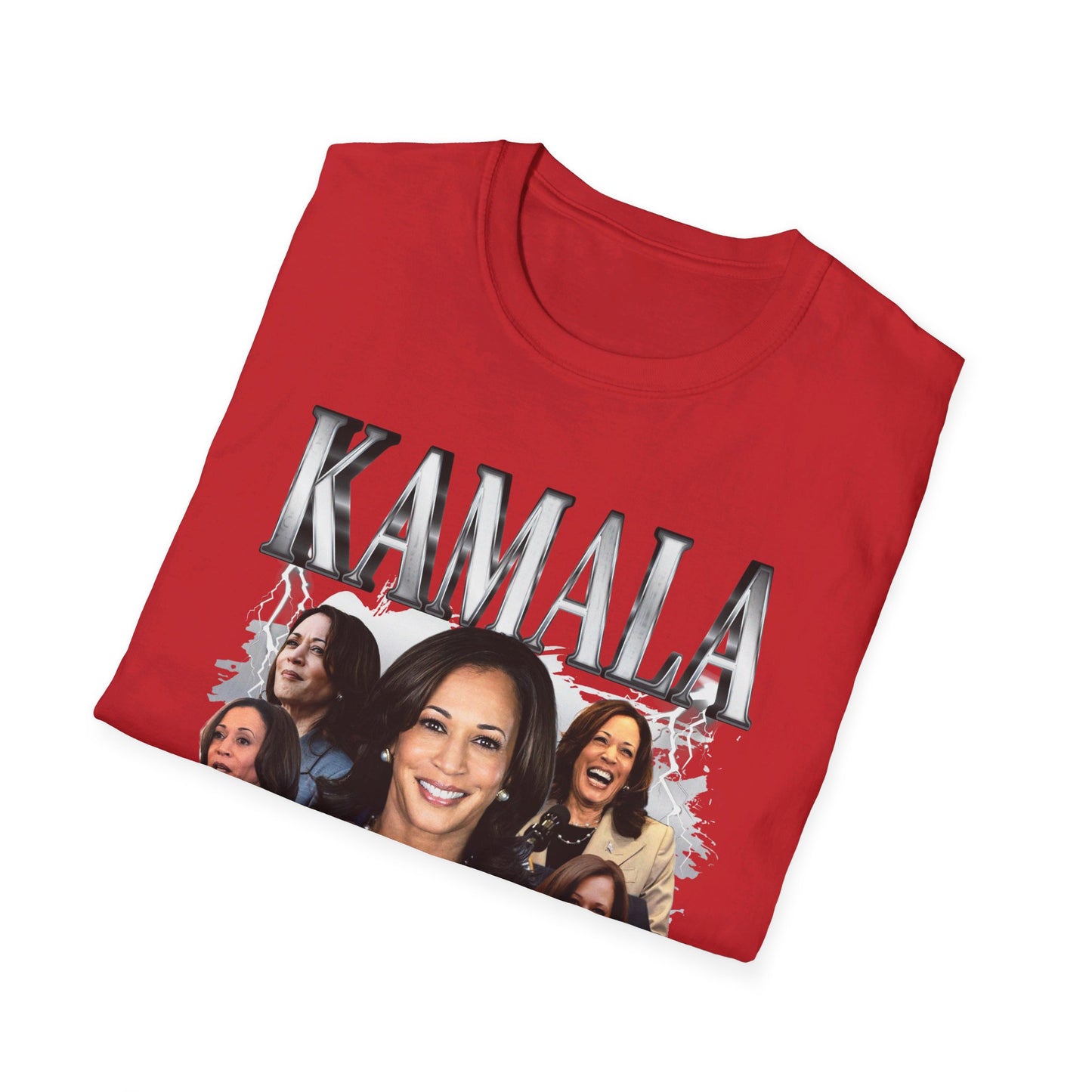 Kamala Collage Unisex Softstyle T-Shirt