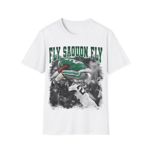 Fly Saquon Unisex Softstyle T-Shirt