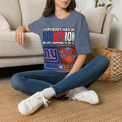 Everybody has an addiction, nyg, nyk Unisex Softstyle T-Shirt