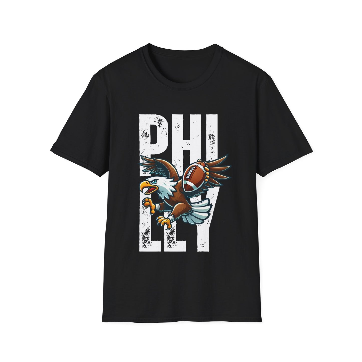 Philly bird Unisex Softstyle T-Shirt