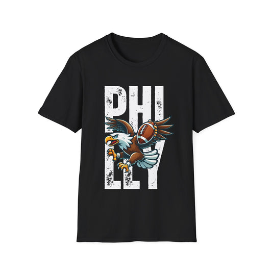 Philly bird Unisex Softstyle T-Shirt