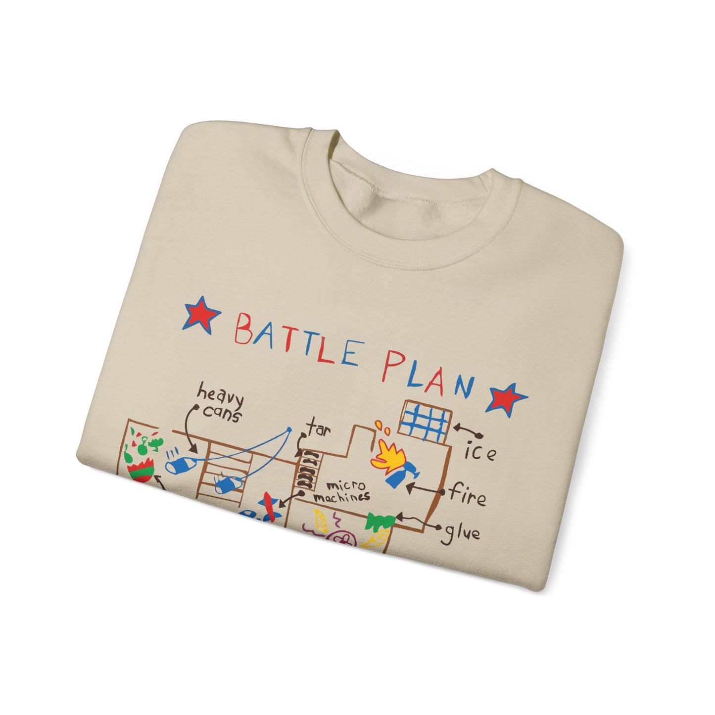 Battle Plan Unisex Heavy Blend™ Crewneck Sweatshirt