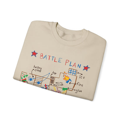Battle Plan Unisex Heavy Blend™ Crewneck Sweatshirt