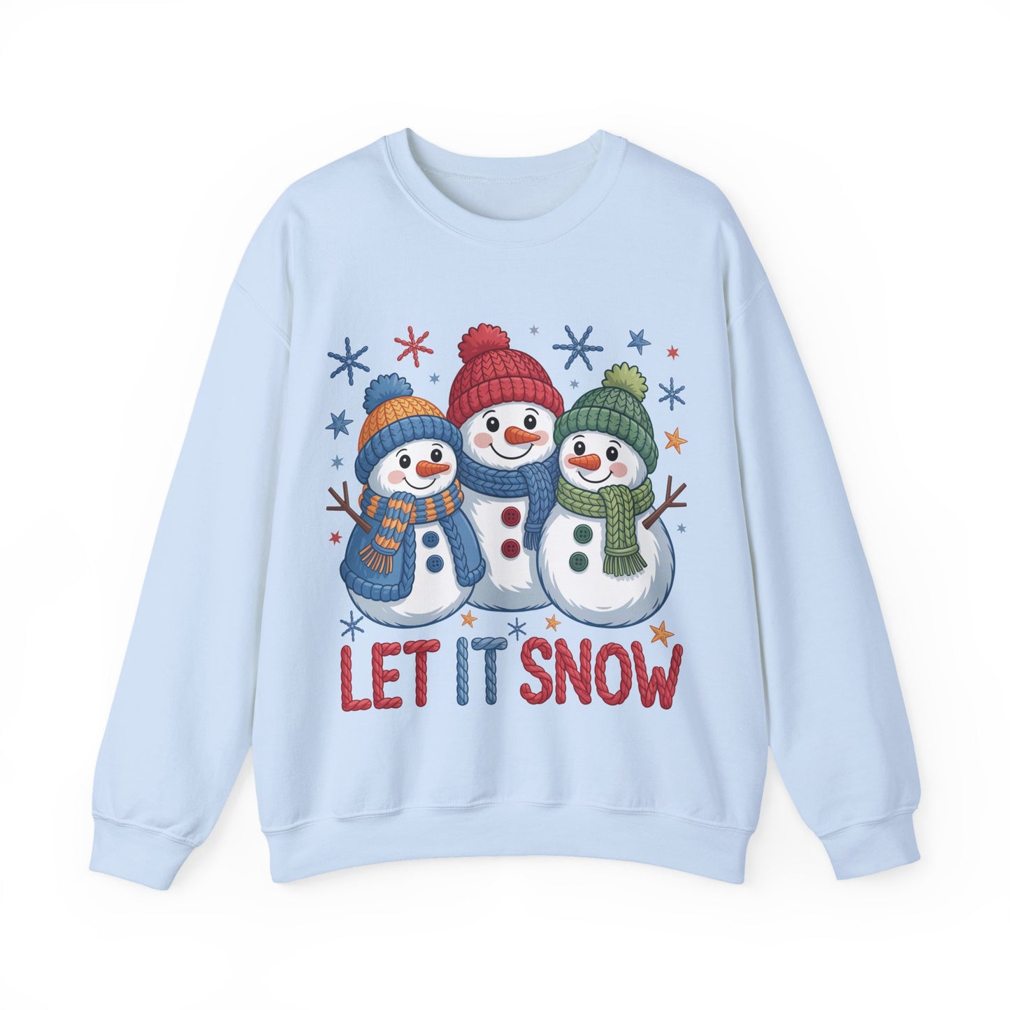 Let it Snow Unisex Heavy Blend™ Crewneck Sweatshirt