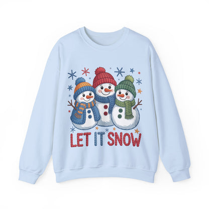 Let it Snow Unisex Heavy Blend™ Crewneck Sweatshirt