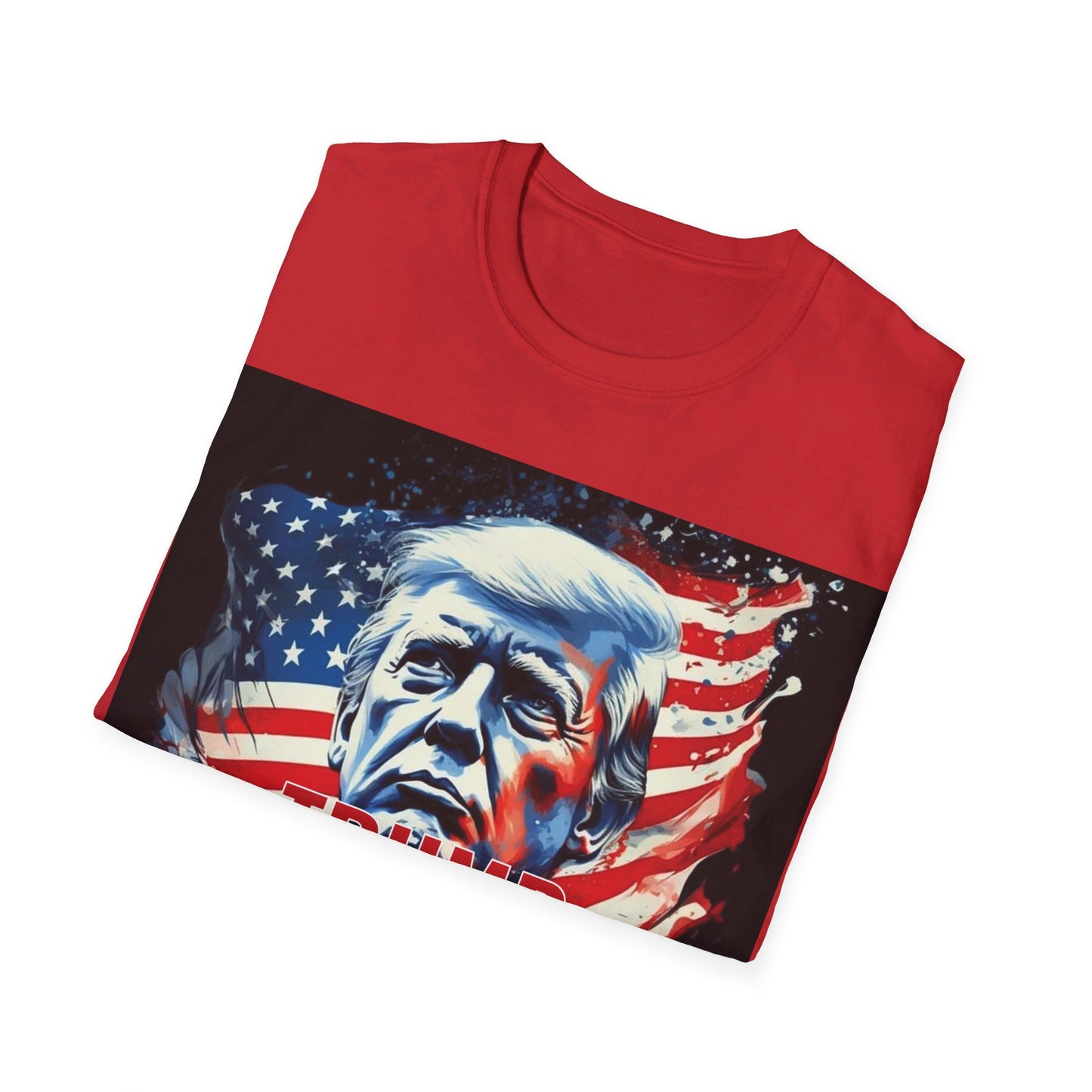 Trump 2024 no more BS Unisex Softstyle T-Shirt