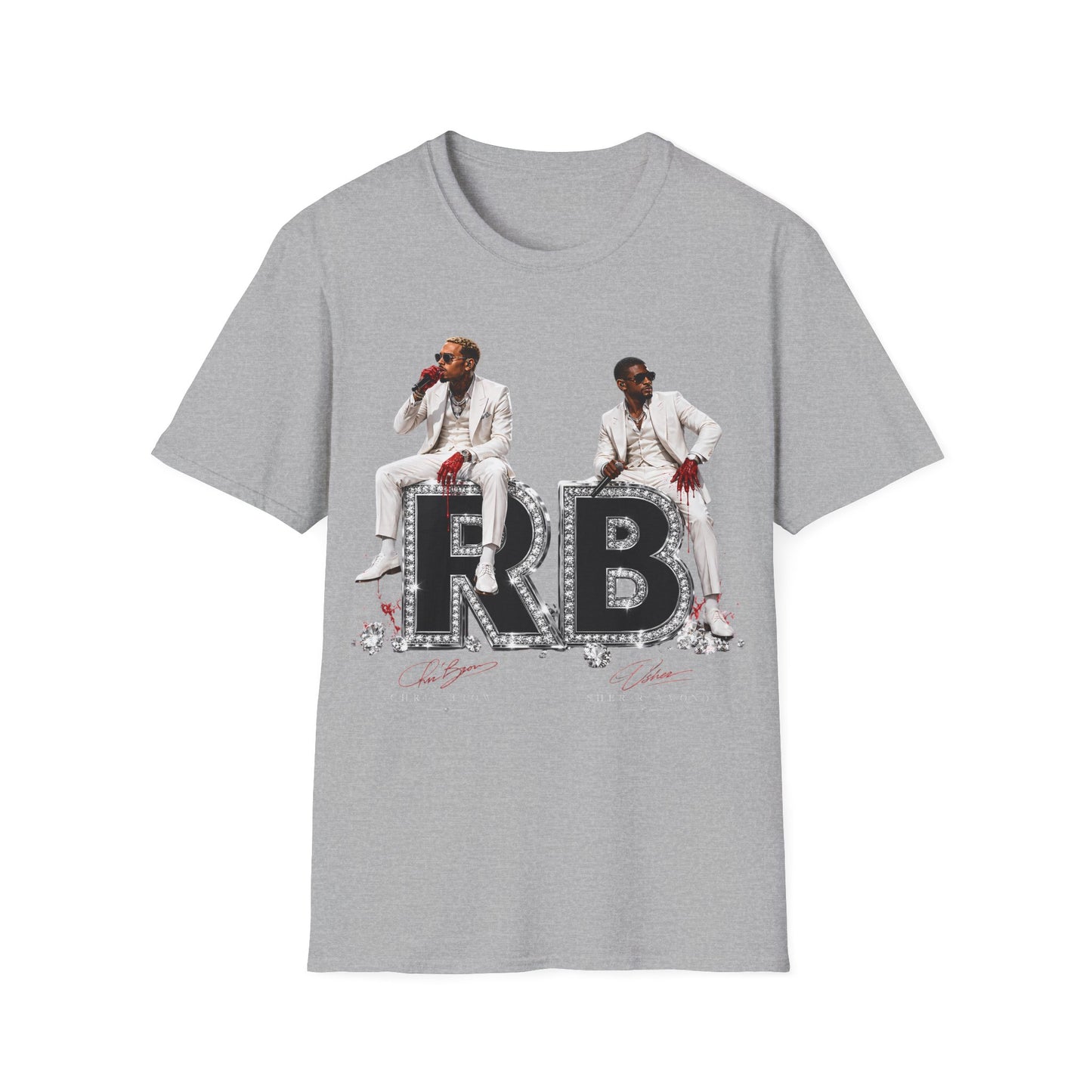 R & B Usher, Chris Unisex Softstyle T-Shirt