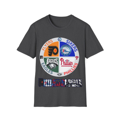 Philadelphia sports teams Unisex Softstyle T-Shirt