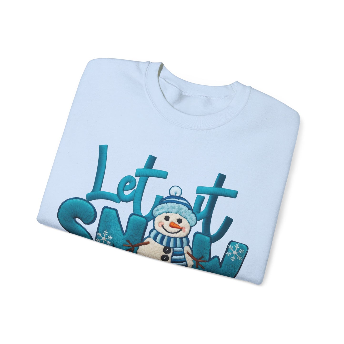 Let it Snow Unisex Heavy Blend™ Crewneck Sweatshirt