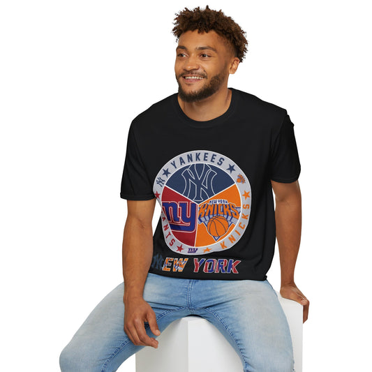 Sports Collage Unisex Softstyle T-Shirt