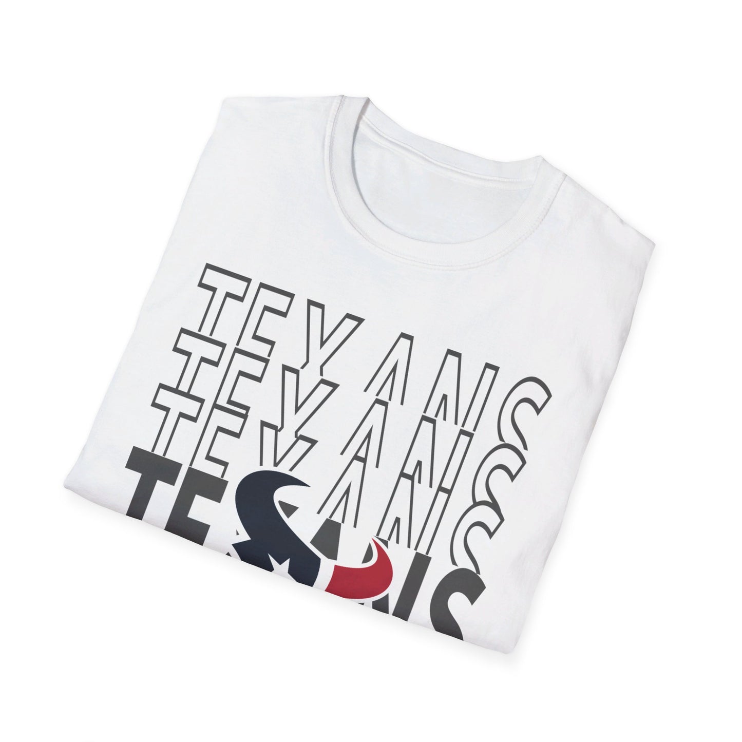 Tex stacked Unisex Softstyle T-Shirt