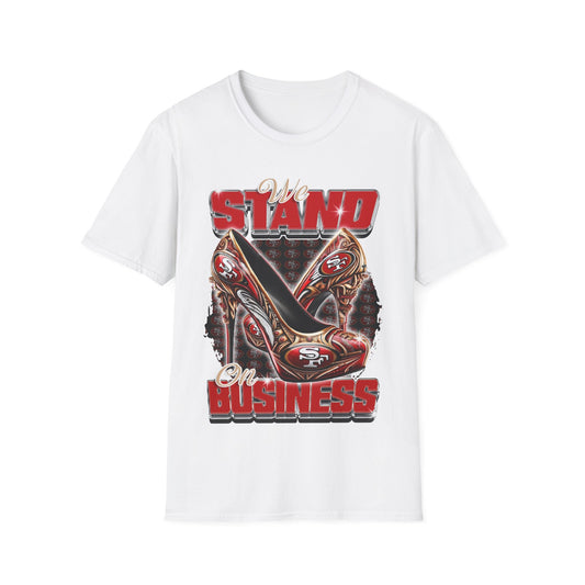 Stand on Business nin Unisex Softstyle T-Shirt