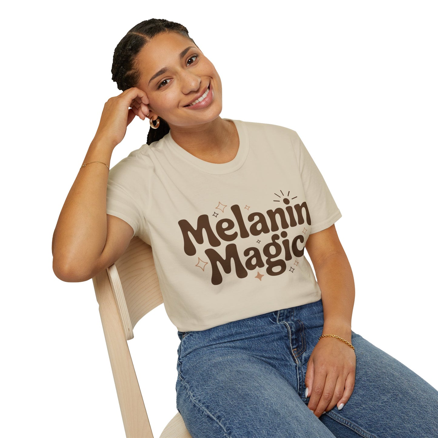 Melanin Magic Unisex Softstyle T-Shirt