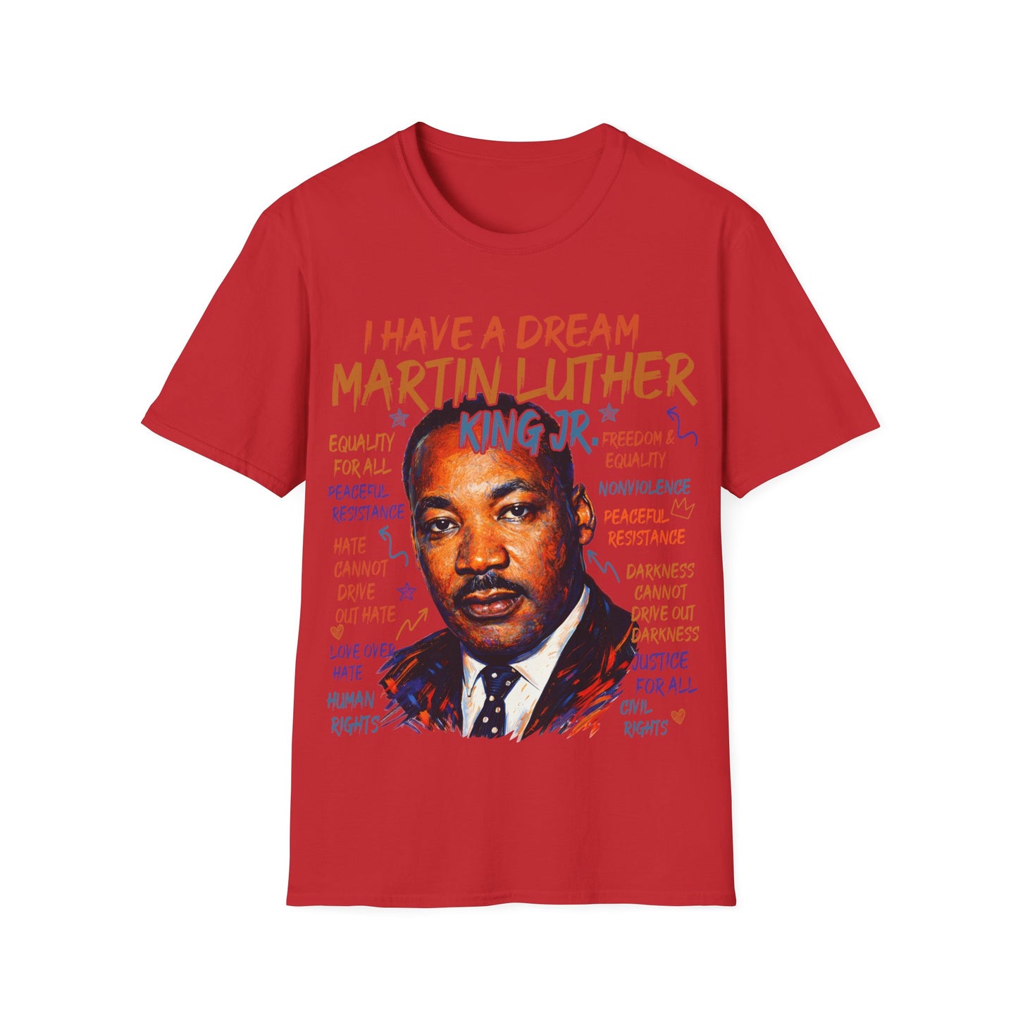 Martin L. King, Jr Unisex Softstyle T-Shirt