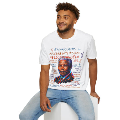 Nelson Mandela Unisex Softstyle T-Shirt