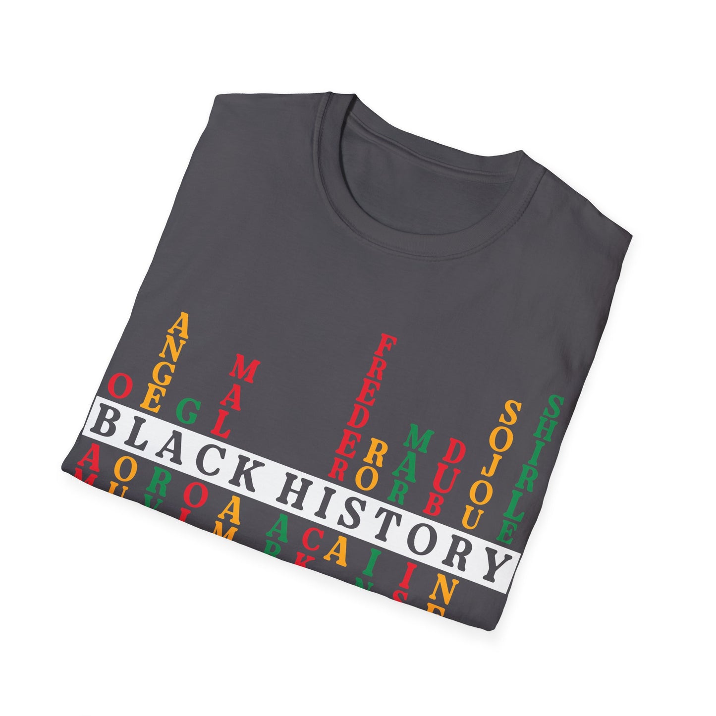 Black history leaders Unisex Softstyle T-Shirt