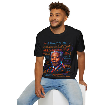 Nelson Mandela Unisex Softstyle T-Shirt