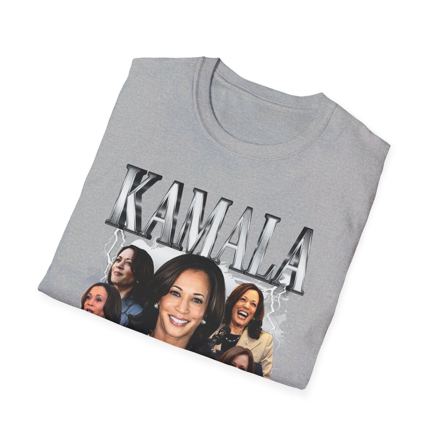 Kamala Collage Unisex Softstyle T-Shirt