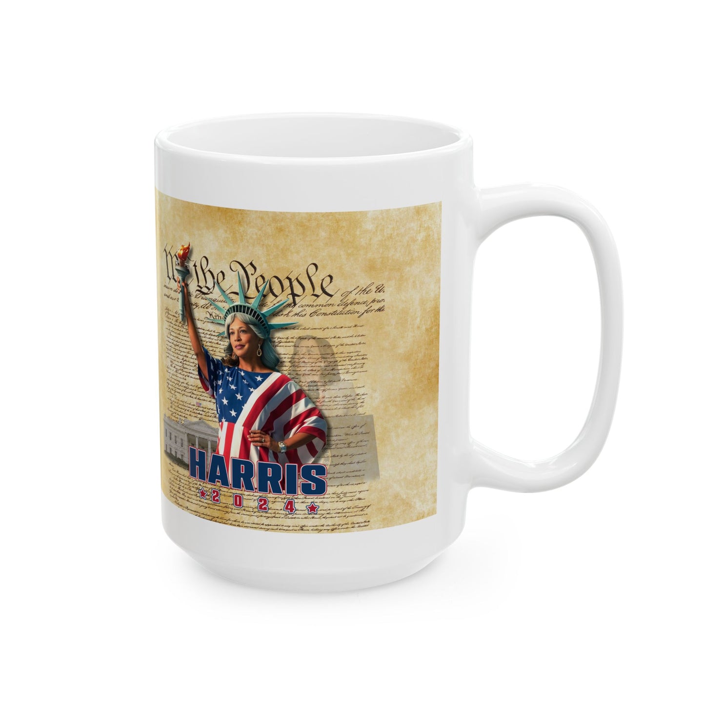 President Liberty Ceramic Mug, (11oz, 15oz)