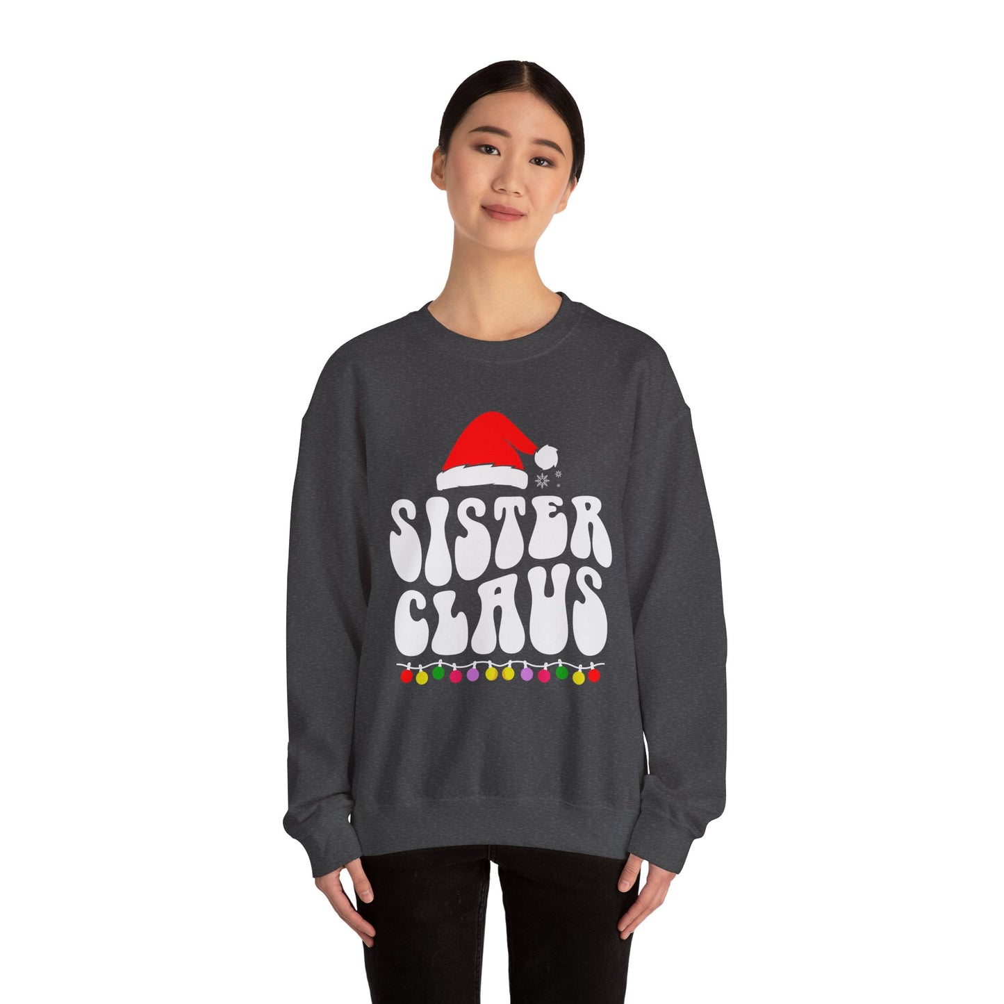 Sister Claus Unisex Heavy Blend™ Crewneck Sweatshirt