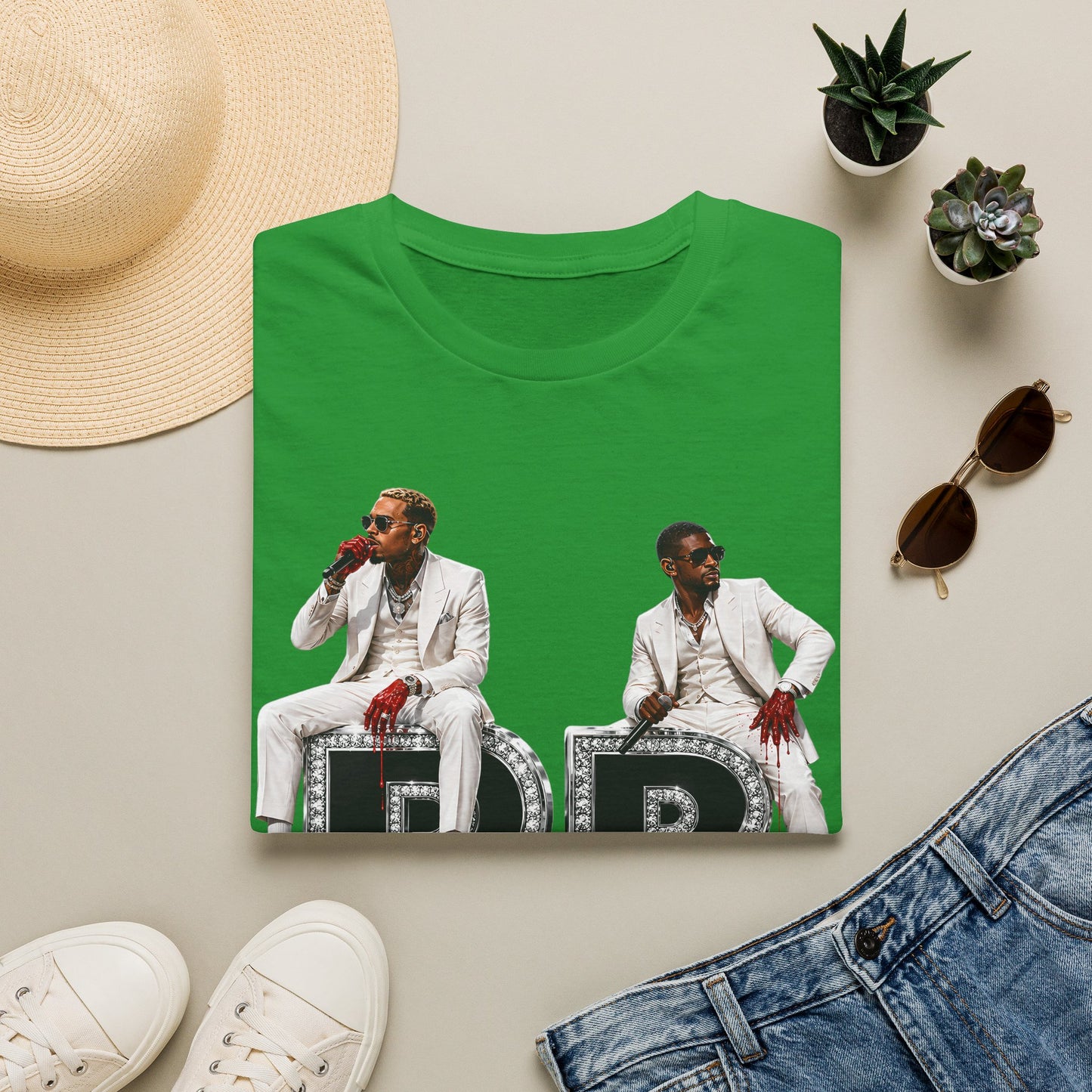 R & B Usher, Chris Unisex Softstyle T-Shirt