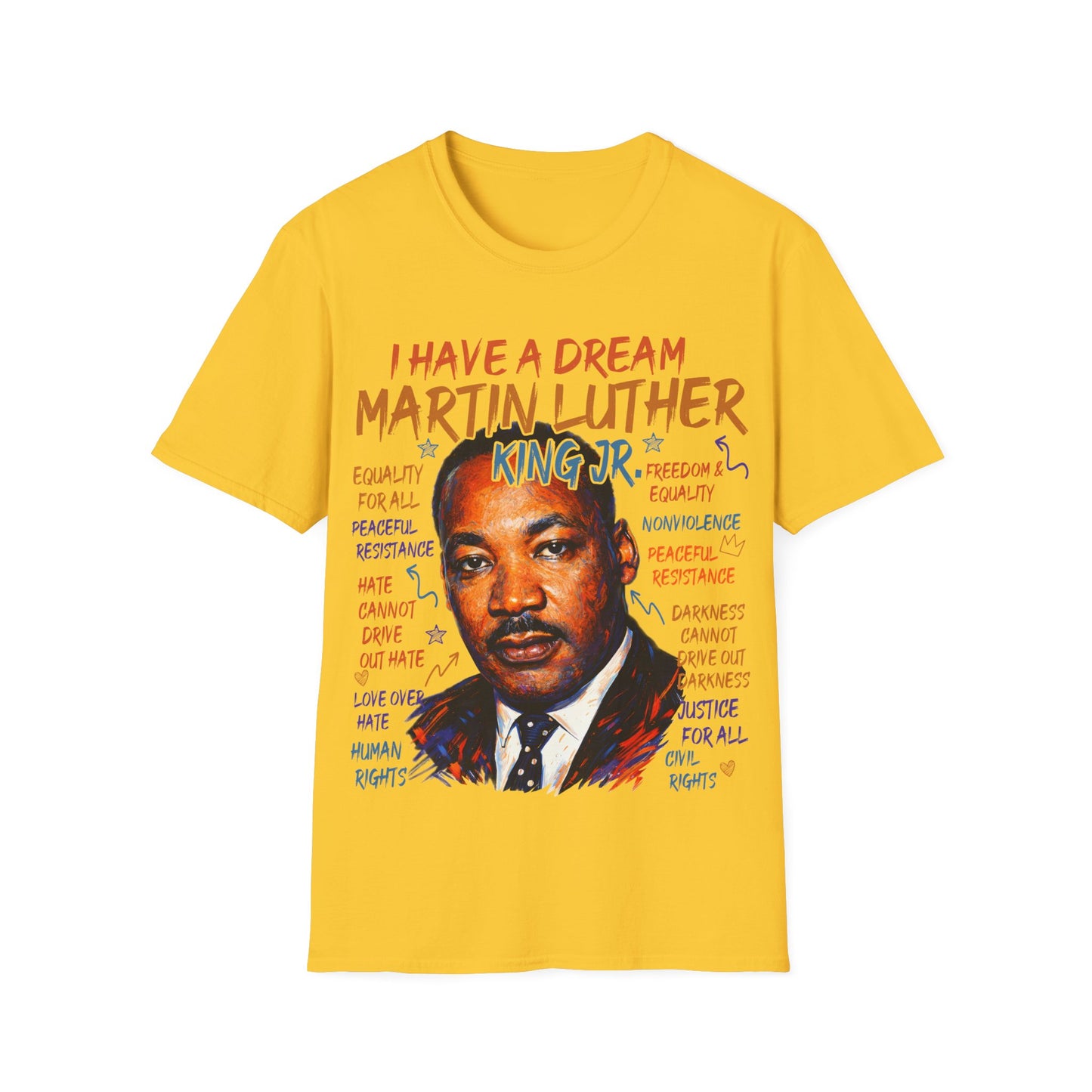 Martin L. King, Jr Unisex Softstyle T-Shirt