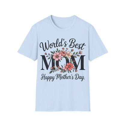 World's Best Mom Unisex Softstyle T-Shirt