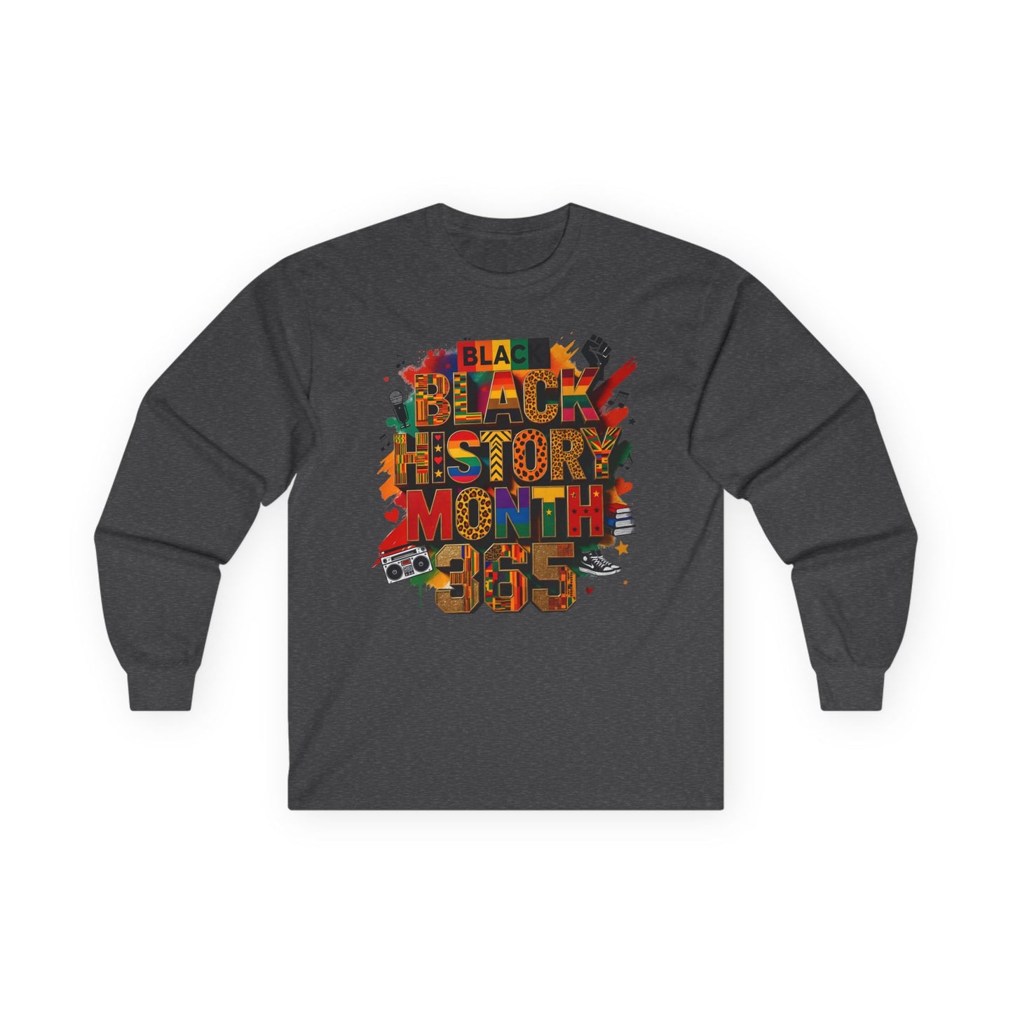 Black history month 365 Unisex Ultra Cotton Long Sleeve Tee