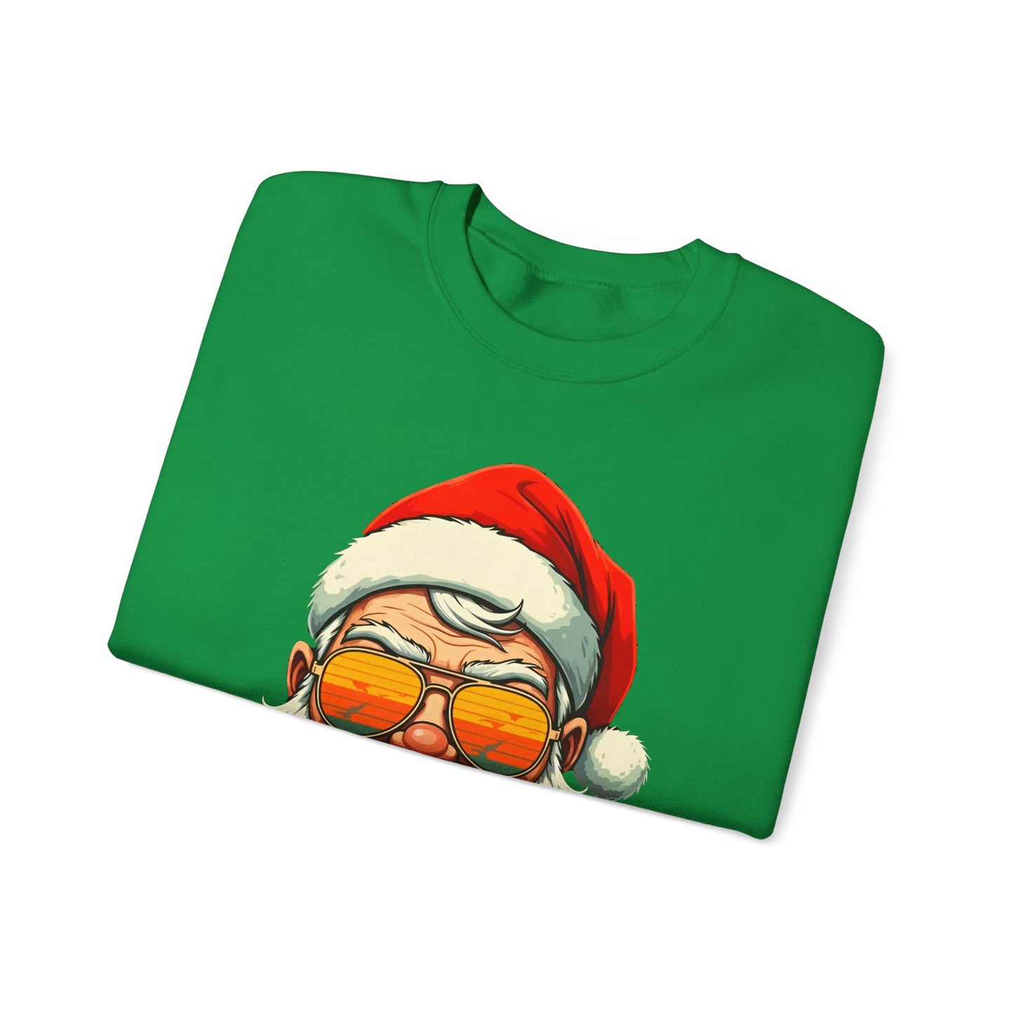 Santa with glasses Unisex Heavy Blend™ Crewneck Sweatshirt