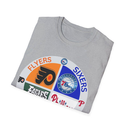 Philadelphia sports teams Unisex Softstyle T-Shirt