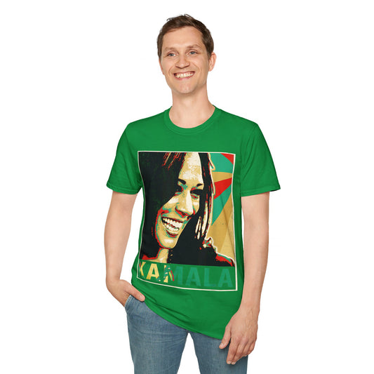 Kamala portrait Unisex Softstyle T-Shirt