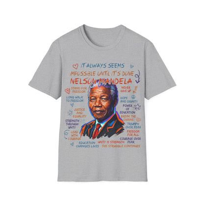 Nelson Mandela Unisex Softstyle T-Shirt