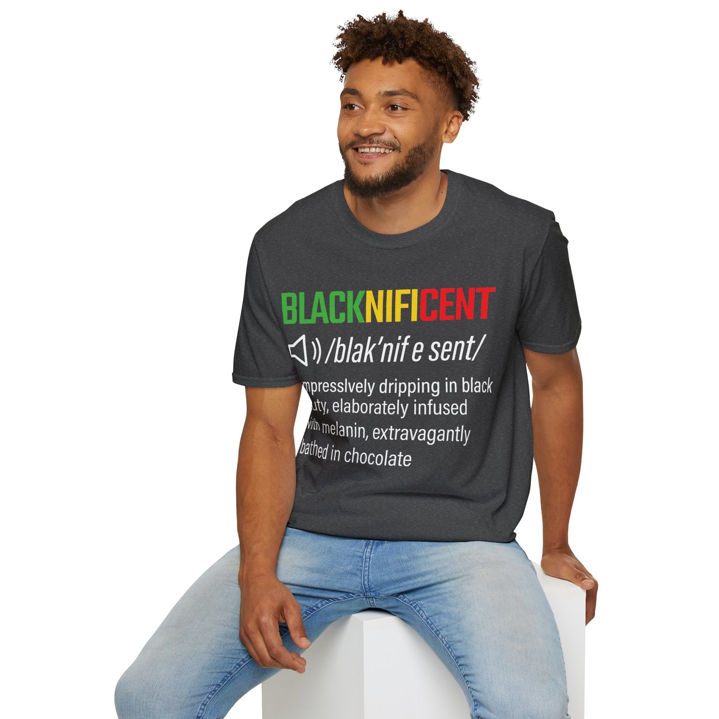 Blacknificent Unisex Softstyle T-Shirt