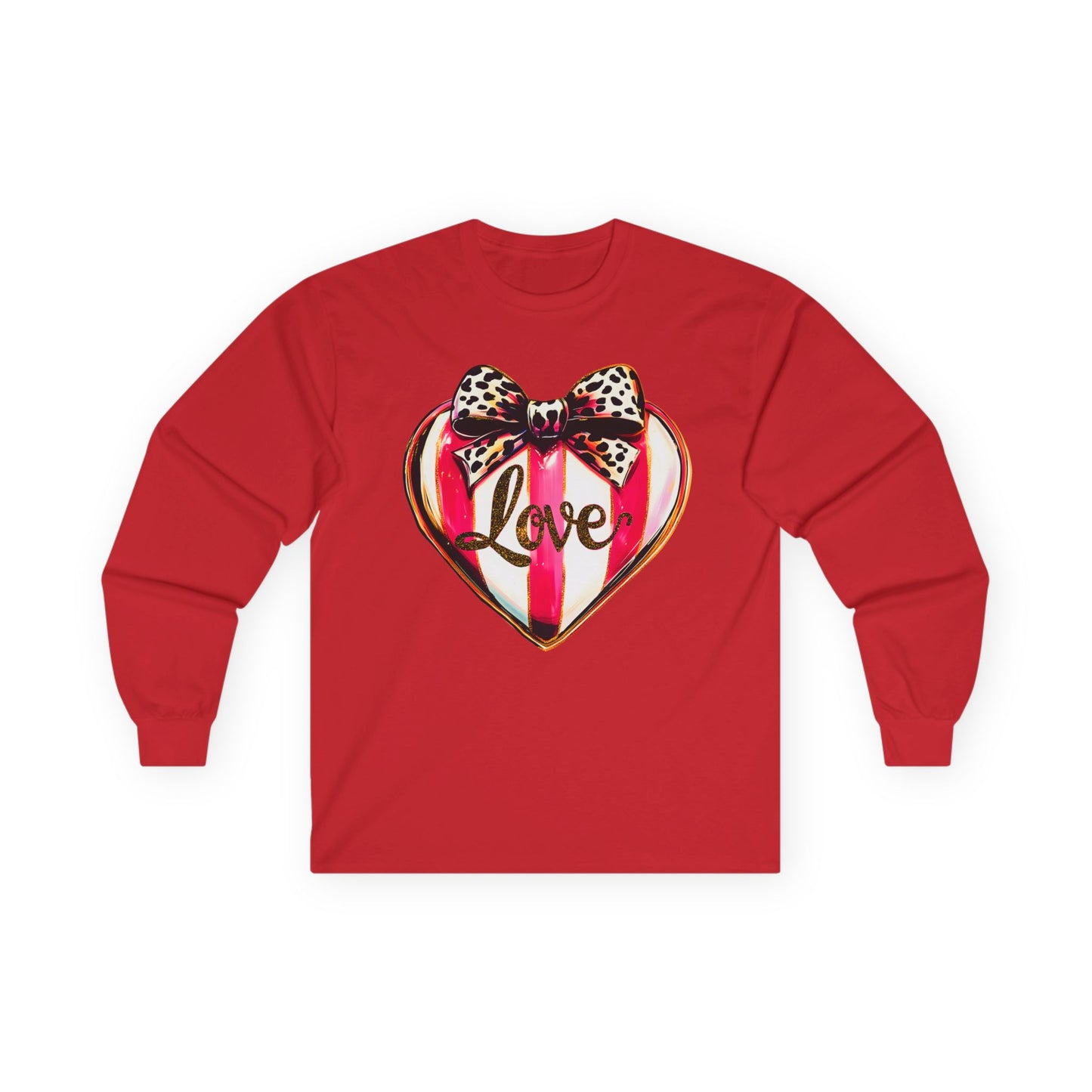 Love/heart Unisex Ultra Cotton Long Sleeve Tee