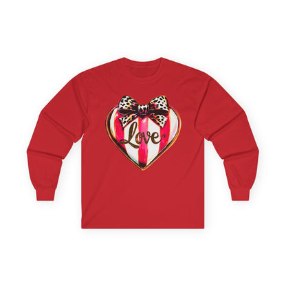 Love/heart Unisex Ultra Cotton Long Sleeve Tee